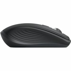 Logitech MX Anywhere 3S Mouse - Bluetooth - USB Type C - Darkfield - 6 Button(s) - Graphite Grey - Wireless - Rechargeable