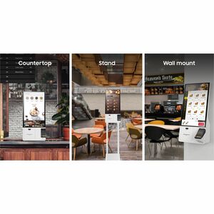 Samsung Kiosk with Windows OS - 24" (609.60 mm) - Advanced Super Dimension Switch ( ADS ) - Touchscreen - 16 Hours/ 7 Days