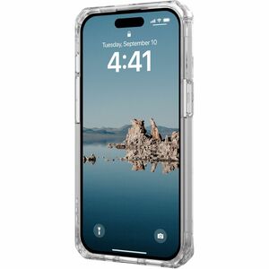 Urban Armor Gear Plyo Rugged Case for Apple iPhone 15 Smartphone - Ice White - Crystal Clear - Drop Resistant, Yellowing R