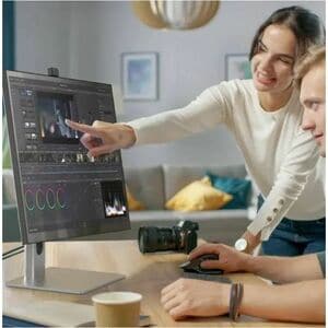 Alogic Clarity Pro 27C4KPDWT 27" Class Webcam LCD Touchscreen Monitor - 16:9 - 5 ms - 27" Viewable - Capacitive - 10 Point