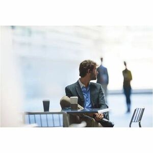 Poly Voyager Legend Earset - Mono - Wireless - Bluetooth - Earbud, Over-the-ear - Monaural - In-ear - Noise Canceling - Black