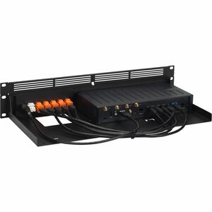 RACKMOUNT.IT Rackmount Kit - For Router - 2U Rack Height - Rack-mountable - Black
