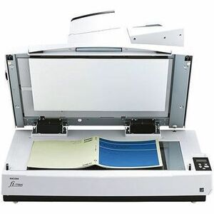 Ricoh ImageScanner fi-7700S Flatbed/ADF Scanner - 600 dpi Optical - 24-bit Color - 8-bit Grayscale - 75 ppm (Mono) - 75 pp