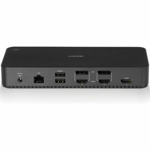 LINDY DST-Pro USB-Typ C Docking Station für Headset, Tablet-PC, Smartphone, Notebook, Mikrofon, Monitor - Ladefunktion - 1