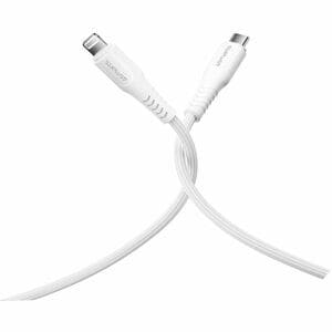 4smarts USB-C auf Lightning Kabel RapidCord PD 30W 1,5m weiß *MFi zertifiziert. Kabellänge: 1,5 m, Anschluss 1: USB C, Ans