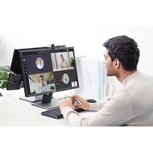 Yealink UVC30 Desktop Webcam - 8.5 Megapixel - 30 fps - USB 3.0 - 3840 x 2160 Video - CMOS Sensor - 3x Digital Zoom - Micr