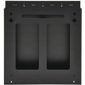 Tripp Lite by Eaton SmartRack SRWO2UBRKT 2U Wall Mountable Enclosed Cabinet Rack Mount Enclosure for LAN Switch, Patch Pan