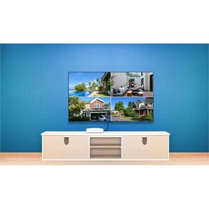 Tenda 4 Channel PoE HD Video Security Kit - Camera, Network Video Recorder - 4 Camera(s) - 2560 x 1440 Camera Resolution -