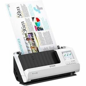 Epson DS-C480W Sheetfed Scanner - 600 dpi Optical - 10-bit Color - 30 ppm (Mono) - 30 ppm (Color) - Duplex Scanning - USB