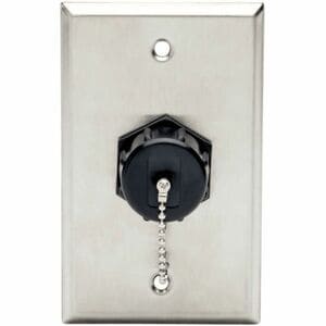Tripp Lite series N206-KJ01-IND Network Connector - TAA Compliant - 1 x RJ-45 Network Female, 1 x 110-punchdown - Shieldin
