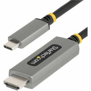 StarTech.com 6ft (2m) USB-C to HDMI Adapter Cable, 8K 60Hz, 4K 144Hz, HDR10, USB Type-C to HDMI 2.1 Converter, USB-C/USB4/