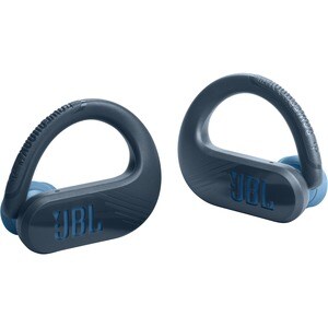JBL Endurance Peak 3 True Wireless Over-the-ear Stereo Earset - Blue - Binaural - In-ear - Bluetooth - 16 Ohm - 20 Hz to 2