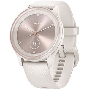 Garmin vívomove Sport Smart Watch - 40 mm Case Height - 40 mm Case Width - Ivory, Peach Gold Body Color - Fiber Reinforced