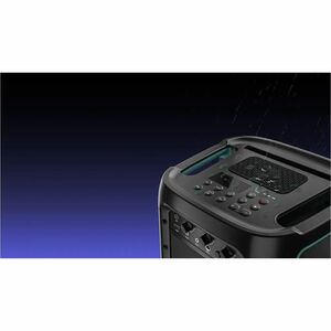 Hisense Party Rocker One HP100 2.0 Pórtatil Bluetooth Sistema de Altavoces - 300W RMS - Negro, Verde - 40Hz a 20kHz - Bate