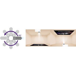 BenQ BlueCore LU930 3D Ready DLP Projector - 16:10 - 1920 x 1200 - Ceiling, Front - 1080p - 20000 Hour Normal Mode - WUXGA