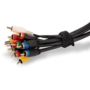 StarTech.com Cable Tying - Black - 50 Pack Pack - Cable Strap - 149.9 mm Length x 35 mm Diameter - Nylon