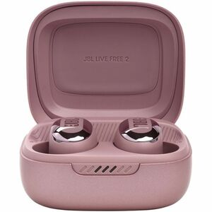 JBL Live Free 2 True Wireless Earbud Stereo, Mono Earset - Rose - Google Assistant, Alexa - Binaural - In-ear - Bluetooth 