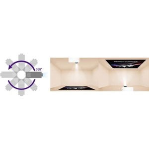 BenQ BlueCore LU930 3D Ready DLP-Projektor - 16:10 - 1920 x 1200 Piel - 3,000,000:1 Kontrastverhältnis - 5000 lm Helligkei