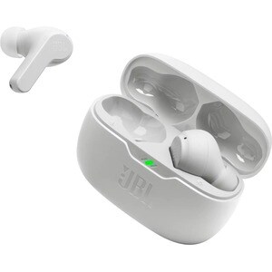 JBL Wave Beam True Wireless Earbud Stereo Earset - White - Binaural - In-ear - Bluetooth - 16 Ohm - 20 Hz to 20 kHz