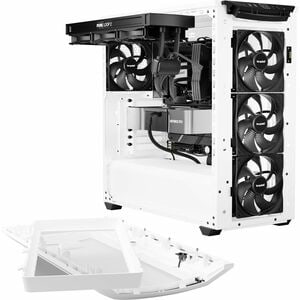 Boîtier pour ordinateur de jeux be quiet! Shadow Base 800 - Tour midi - Blanc - Acier, Acrylonitrile butadiène styrène (AB