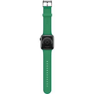 OtterBox Adjustable Smartwatch Band - Buckle Attachment - Green Juice - Silicon, Stainless Steel