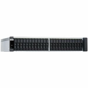 QNAP Enterprise ZFS NAS ES2486DC-2142IT-128G SAN/NAS Storage System - Xeon D-2142IT Octa-core (8 Core) 1.90 GHz - 24 x HDD