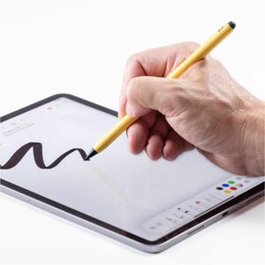 ZAGG Stylus - Capacitive Touchscreen Type Supported - Active - Replaceable Stylus Tip - Yellow - Tablet Device Supported