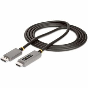 StarTech.com 6ft (2m) DisplayPort to HDMI Adapter Cable, 8K 60Hz, 4K 144Hz, HDR10, DP 1.4 to HDMI 2.1 Active Video Convert