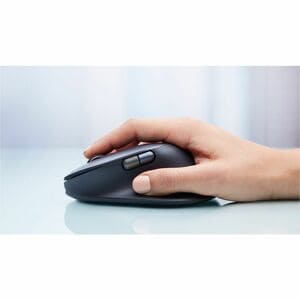 Dell Premier MS900 Mouse - Track-On-Glass - Wireless - Bluetooth/Radio Frequency - 2.40 GHz - Rechargeable - Graphite - US