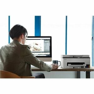 Canon MAXIFY GX1050 Wired & Wireless - Tintenstrahl-Multifunktionsdrucker - Farbe - Schwarz, Weiß - Kopierer/Drucker/Scann