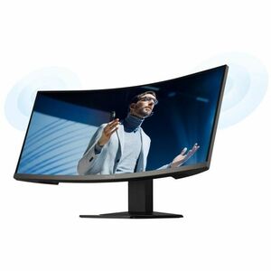 ViewSonic VG3419C 34 Zoll Class UWQHD Gekrümmter Bildschirm LED-Monitor - 21:9 Format - 86,4 cm (34 Zoll) Viewable - Verti