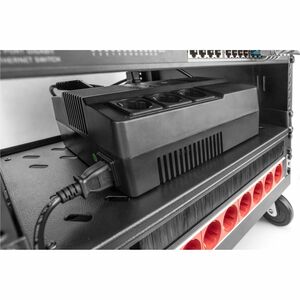 Digitus 16U Geschlossener Schrank Rackschrank für Ausrüstungsrack, Networking457,80 mm Rack Depth - Schwarz - Blech - 136 