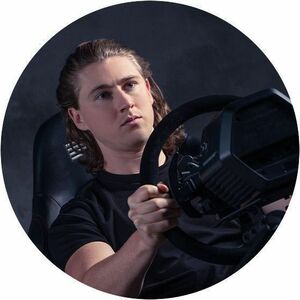 Next Level Racing GTRacer Cockpit Frame, Seat, and Seat Sliders - For Gaming