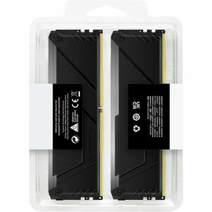 Kingston FURY Beast RAM Module for Motherboard - 64 GB (4 x 16GB) - RGB - DDR4-3200/PC4-25600 DDR4 SDRAM - 3200 MHz Dual-r