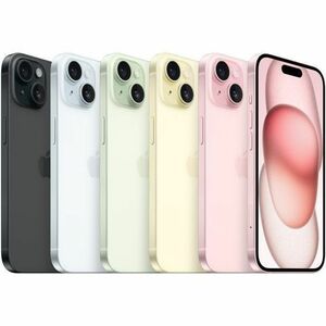 Apple iPhone 15 128 GB Smartphone - 15.5 cm (6.1") OLED 2556 x 1179 - Hexa-core (EverestDual-core (2 Core) 3.46 GHz + Sawt