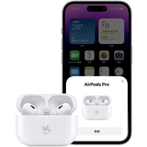 Apple AirPods Pro (2nd Generation) True Wireless Earbud Stereo Earset - Siri - Binaural - In-ear - Bluetooth - Noise Cance