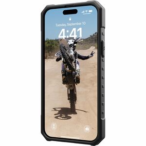 Urban Armor Gear Pathfinder Clear iPhone 15 Plus Case - Ice - For Apple iPhone 15 Plus Smartphone - Hex Pattern - Ice - Im