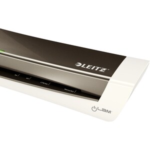 Leitz iLAM Hot Laminator - 320 mm Lamination Width - 0.40 mm Lamination Thickness - Manual Release - 76 mm Height x 128 mm