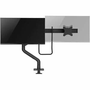 Bras support d'écran Neomounts NEXT One pour Moniteur, Affichage - Noir - Réglable en hauteur - 2 Écran(s) supportés - 43,