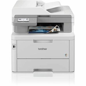 Brother MFC-L8340CDW Wired & Wireless LED Multifunction Printer - Colour - Grey - Copier/Fax/Printer/Scanner - 30 ppm Mono