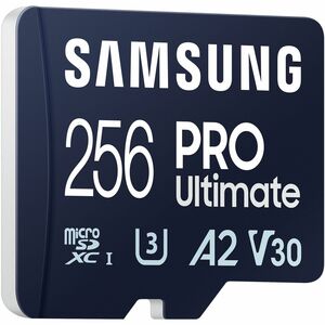Carte micro SD SBmsung PRO Ultimate UHS-I 256 Go, MB-MY256SB/WW, vitesse jusqu'à 200 Mo/s, garantie 10 ans, lecteur USB