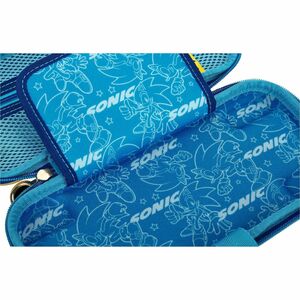 PowerA Carrying Case Nintendo Portable Gaming Console - Blue - Ethylene Vinyl Acetate (EVA) Body - Handle