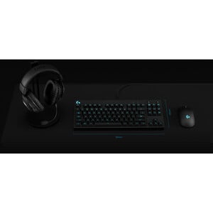 Logitech PRO Gaming Keyboard - Cable Connectivity - USB Interface - English (UK) - QWERTY Layout - Black - Mechanical Keys