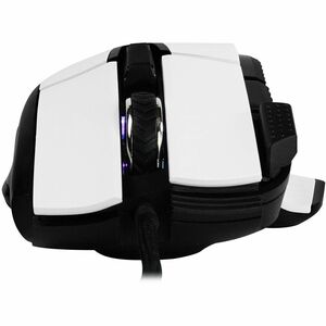 Game Factor MOG602 Ratón de juego - USB - Óptico - Negro - Cable - 19000 dpi