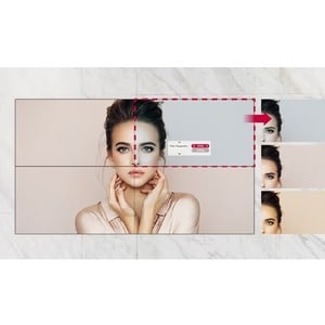 LG 55VL5PJ-A 1397 mm LCD Digital Signage Display - 24 Hours/7 Days Operation - Energy Star - In-plane Switching (IPS) Tech