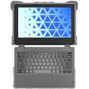 MAXCases Extreme Shell-F Rugged New Case for Dell Chromebook - Grey - Shock Absorbing, Scratch Resistant, Dirt Resistant, 