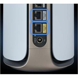 Netgear Orbi RBE973S Wi-Fi 7 IEEE 802.11be Ethernet Wireless Router - Quad Band - 2.40 GHz ISM Band - 6 GHz UNII Band - 12