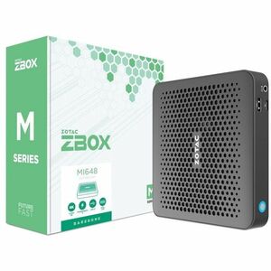 Zotac ZBOX edge MI648 Barebone-System - Mini-PC - Core i5 13. Gen. i5-1340P 1,90 GHz Dodeca-Core - Intel Chip - 64 GB DDR5