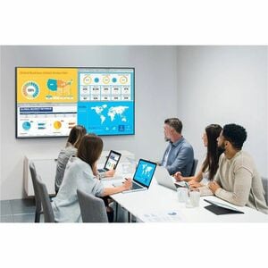 Samsung QM50C 50" LCD Digital Signage Display - 24 Hours/7 Days Operation - 3840 x 2160 - 500 cd/m² - 2160p - HDMIWireless