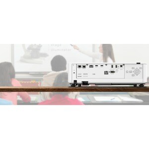 Proyector 3LCD Montable en techo Epson PowerLite L570U - 16:10 - Blanco - 1920 x 1200 - Frontal, Parte trasera, De Techo -